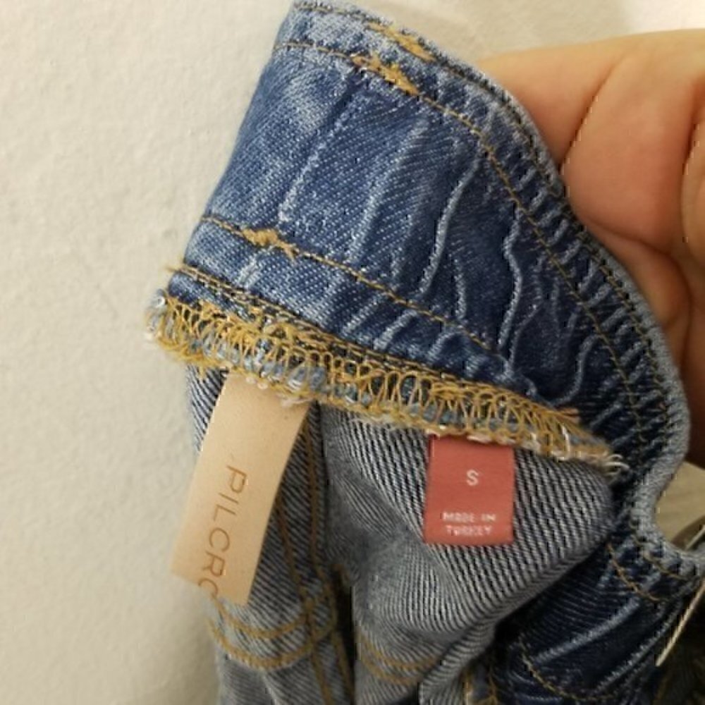 NWT Pilcro Anthropologie High-Rise Getaway Elastic Waist Jeans Size S - Picture 8 of 9